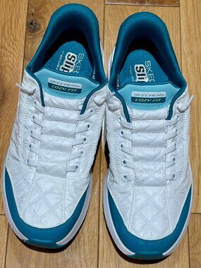 Skechers Slip-ins Contour Foam Cozy Fit Women's 8.5 Sneakers NEW Adaptive Shoes